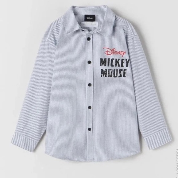 NWT ZARA Mickey Mouse shirt - Picture 2 of 12